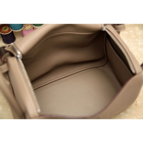 Replica Hermes Lindy 26cm 30cm 34cm Bag In Grey Leather Replica Hermes Lindy 26cm 30cm 34cm Bag In Grey Leather