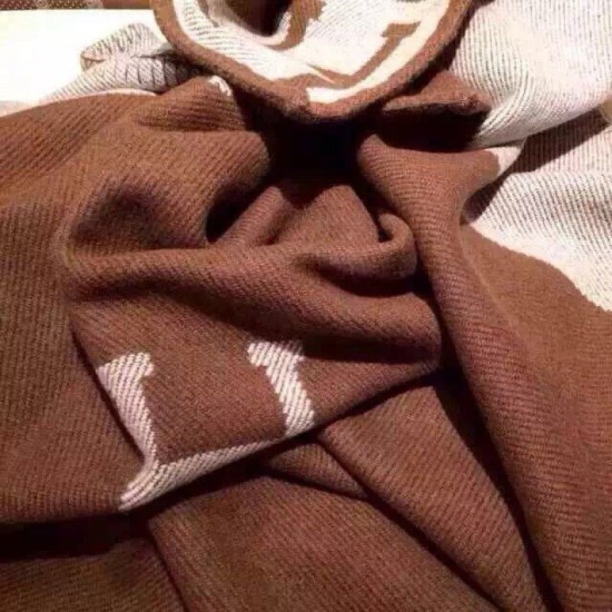 Fake Hermes Brown Avalon Blanket Replica Replica Hermes Brown Avalon Blanket