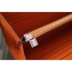 Fake Hermes Kelly Longue Wallet In Orange Epsom Leather Replica Replica Hermes Kelly Longue Wallet In Orange Epsom Leather