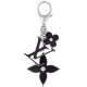 Replica Louis Vuitton Black Fleur d'Epi Bag Charm M65084 Replica Louis Vuitton Black Fleur d'Epi Bag Charm M65084