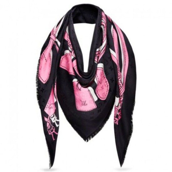 Fake Louis Vuitton Handle Me Monogram Shawl M70388 Replica