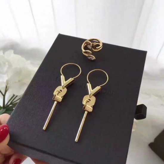 Replica Louis Vuitton Essential V Earrings M00190