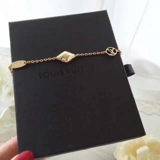 Fake Louis Vuitton Malletage Supple Bracelet M00196 Replica