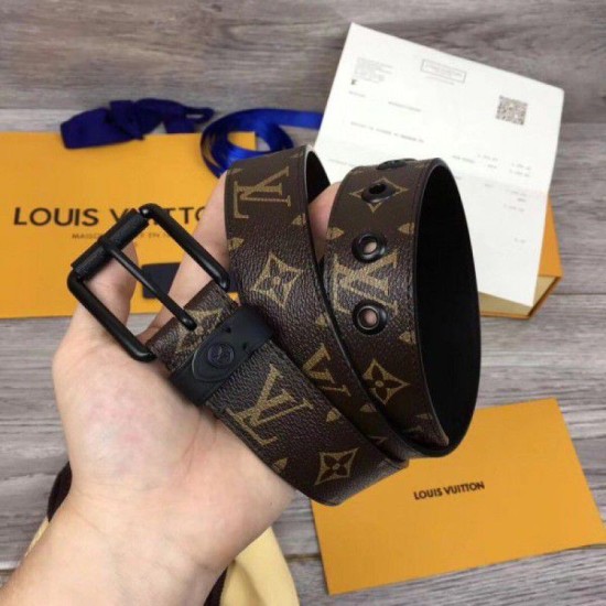 Replica Louis Vuitton Voyager 35mm Belt Monogram M0042T