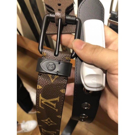 Replica Louis Vuitton Voyager 35mm Belt Monogram M0042T