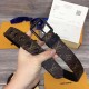Replica Louis Vuitton Voyager 35mm Belt Monogram M0042T