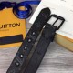 Fake Louis Vuitton Voyager 35mm Belt Monogram Eclipse M0043T Replica