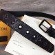 Fake Louis Vuitton Voyager 35mm Belt Monogram Eclipse M0043T Replica