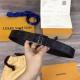 Replica Louis Vuitton Metropole 35mm Belt Monogram Eclipse M0048T Fake Louis Vuitton Metropole 35mm Belt Monogram Eclipse M0048T Replica