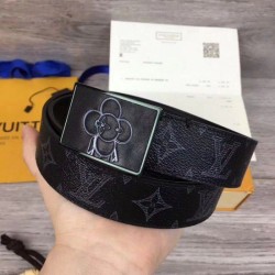 Replica Louis Vuitton Metropole 35mm Belt Monogram Eclipse M0048T Fake Louis Vuitton Metropole 35mm Belt Monogram Eclipse M0048T Replica