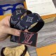 Replica Louis Vuitton Metropole 35mm Belt Monogram Ink M0049T