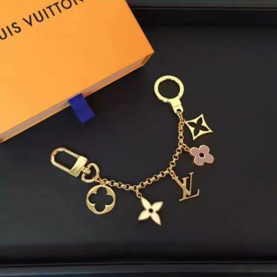 Replica Louis Vuitton Fleur de Monogram Bag Charm Chain M65111