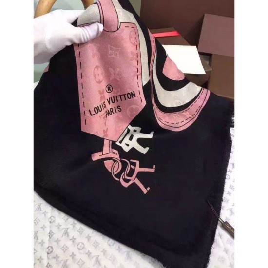Fake Louis Vuitton Handle Me Monogram Shawl M70388 Replica