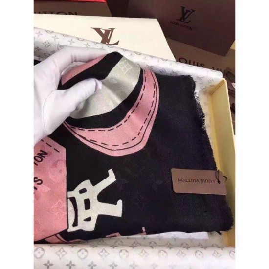 Fake Louis Vuitton Handle Me Monogram Shawl M70388 Replica
