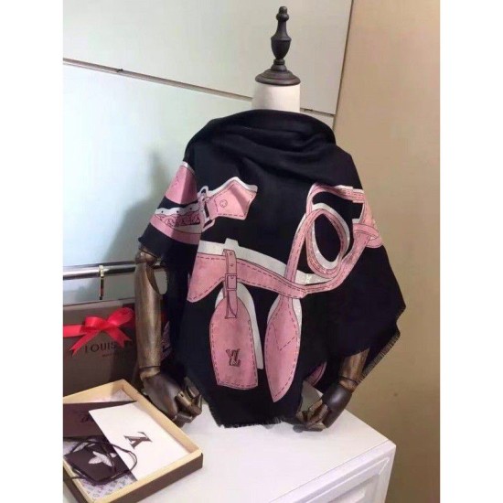 Fake Louis Vuitton Handle Me Monogram Shawl M70388 Replica