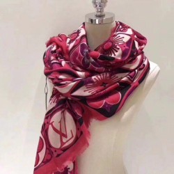 Replica Louis Vuitton Pink Kamonogram Stole M71190 Fake Louis Vuitton Pink Kamonogram Stole M71190 Replica