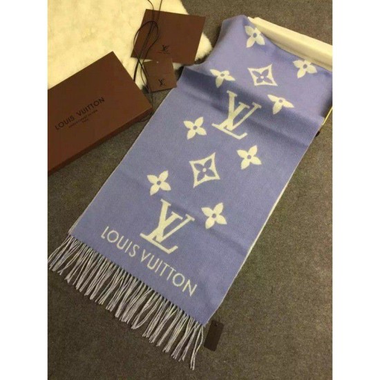Fake Louis Vuitton Denim Reykjavik Scarf M75704 Replica