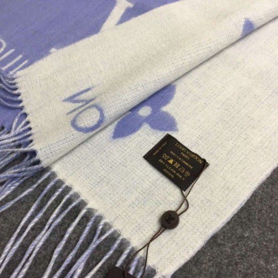 Fake Louis Vuitton Denim Reykjavik Scarf M75704 Replica