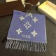 Fake Louis Vuitton Denim Reykjavik Scarf M75704 Replica