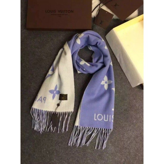 Fake Louis Vuitton Denim Reykjavik Scarf M75704 Replica