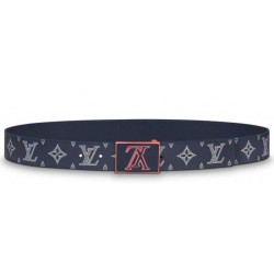 Replica Louis Vuitton Metropole 35mm Belt Monogram Ink M0049T