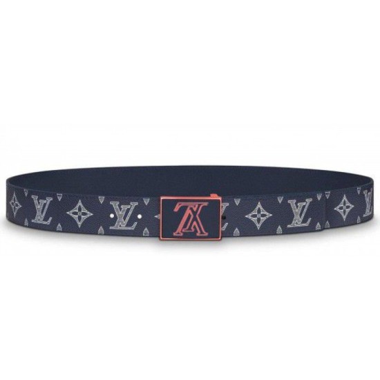 Replica Louis Vuitton Metropole 35mm Belt Monogram Ink M0049T