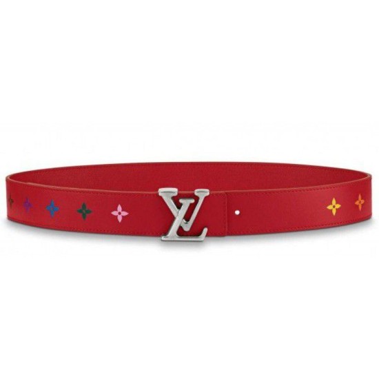 Replica Louis Vuitton Red New Wave 35mm Belt M0096V Replica Louis Vuitton Red New Wave 35mm Belt M0096V