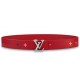 Replica Louis Vuitton Red New Wave 35mm Belt M0096V Replica Louis Vuitton Red New Wave 35mm Belt M0096V