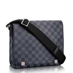 Fake Louis Vuitton  District PM Bag Damier Graphite N41028 Replica