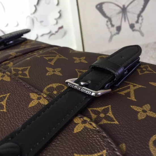 Replica Louis Vuitton  Christopher Messenger Bag Monogram Macassar M41643
