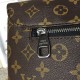 Replica Louis Vuitton  Christopher Messenger Bag Monogram Macassar M41643