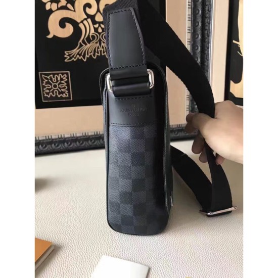 Replica Louis Vuitton District PM Bag Damier Graphite N41028 Fake Louis Vuitton District PM Bag Damier Graphite N41028 Replica