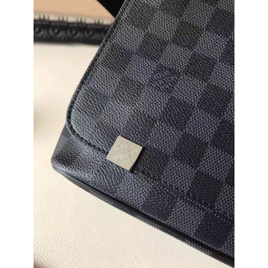 Replica Louis Vuitton District PM Bag Damier Graphite N41028 Fake Louis Vuitton District PM Bag Damier Graphite N41028 Replica