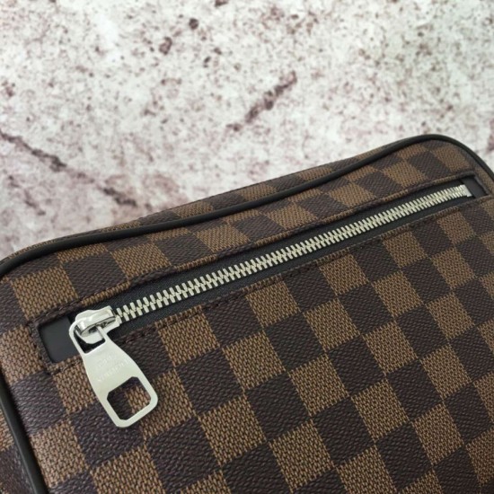 Fake Louis Vuitton  Kasai Clutch Damier Ebene N41663 Replica