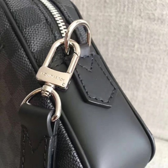 Fake Louis Vuitton  Kasai Clutch Damier Graphite N41664 Replica