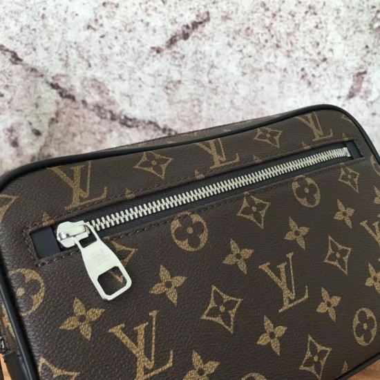 Fake Louis Vuitton  Kasai Clutch Monogram Macassar M42838 Replica