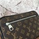 Fake Louis Vuitton  Kasai Clutch Monogram Macassar M42838 Replica