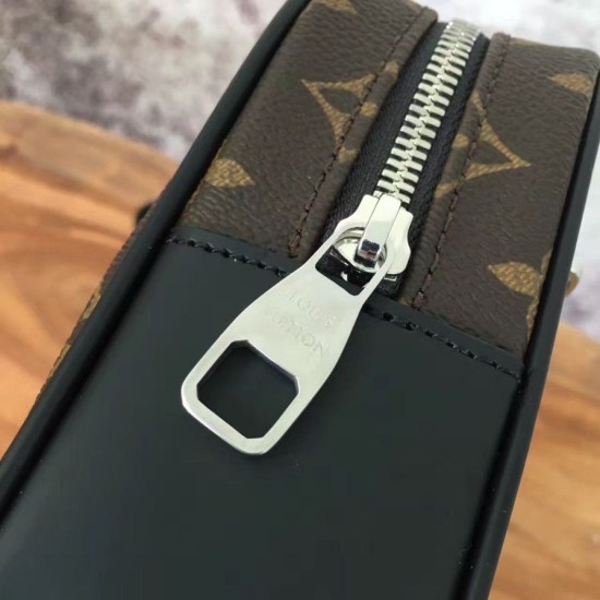 Fake Louis Vuitton  Kasai Clutch Monogram Macassar M42838 Replica
