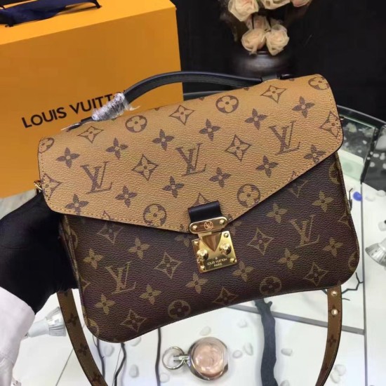 Fake Louis Vuitton  Pochette Métis Bag Monogram Reverse M41465 Replica
