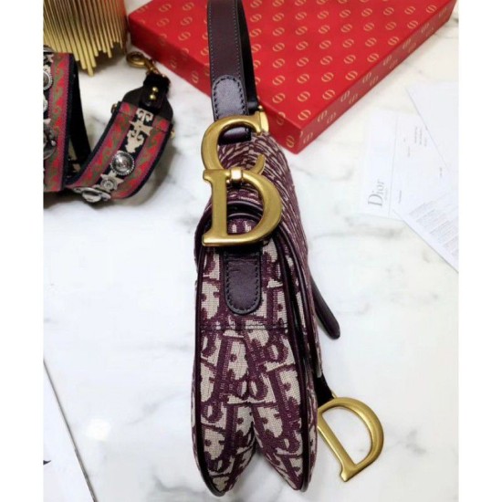 Replica Christian Dior Saddle Bag M0446 Red