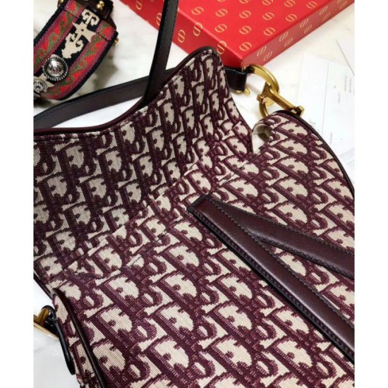 Replica Christian Dior Saddle Bag M0446 Red
