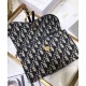 Replica Christian Dior Saddle long wallet with flap S5614 Dark Blue Replica Christian Dior Saddle long wallet with flap S5614 Dark Blue