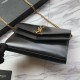 Fake YSL Saint Laurent Cassandra Bag With Monogram Slider Black Replica Fake YSL Saint Laurent Cassandra Bag With Monogram Slider Black Replica