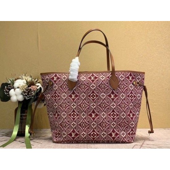 Fake Louis Vuitton Since 1854 Neverfull MM Tote Bag M57273 Replica