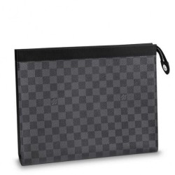 Replica Louis Vuitton Pochette Voyage GM Damier Graphite N60054