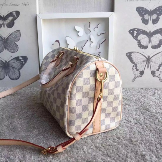 Replica Louis Vuitton Speedy Bandoulière 25 Damier Azur N41374 Replica Louis Vuitton Speedy Bandoulière 25 Damier Azur N41374