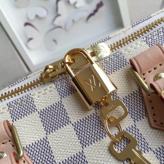 Replica Louis Vuitton Speedy Bandoulière 25 Damier Azur N41374 Replica Louis Vuitton Speedy Bandoulière 25 Damier Azur N41374