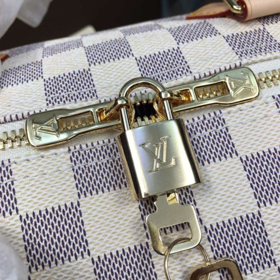 Replica Louis Vuitton  Speedy Bandoulière 35 Damier Azur N41372