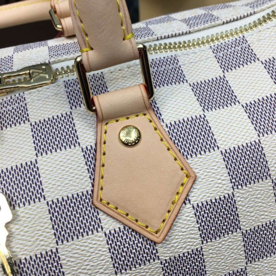 Replica Louis Vuitton  Speedy Bandoulière 35 Damier Azur N41372