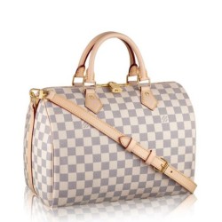 Replica Louis Vuitton  Speedy Bandoulière 30 Damier Azur N41373